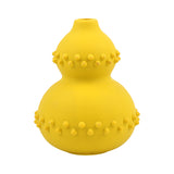Close-up of textured rubber surface designed for dog teeth cleaning and grinding