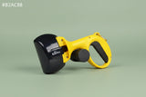 "Extended long-handle pooper scooper designed for large breed dog owners"